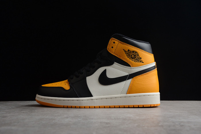 air jordan 1 yellow toe-555088-711
