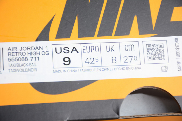 air jordan 1 yellow toe-555088-711