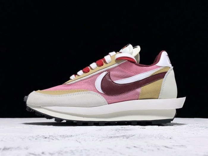 sacai x nike ldv waffle pink bv0073-500