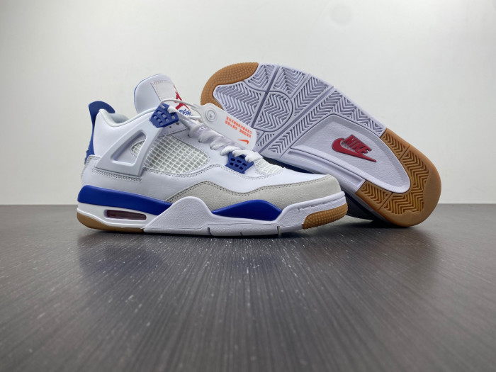 jordan 4 retro sb white blue -dr5415-140