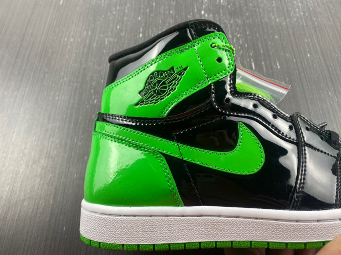 jordan 1 retro high pine green black-555088-030