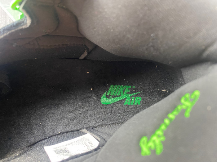 jordan 1 retro high pine green black-555088-030