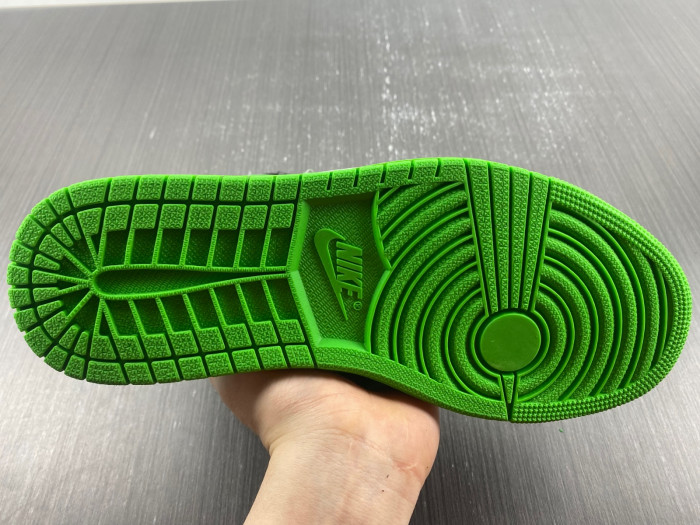 jordan 1 retro high pine green black-555088-030