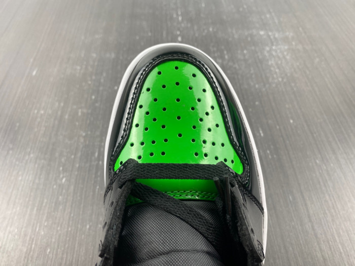 jordan 1 retro high pine green black-555088-030