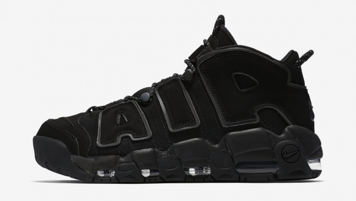 nike air more uptempo triple black 414962-004