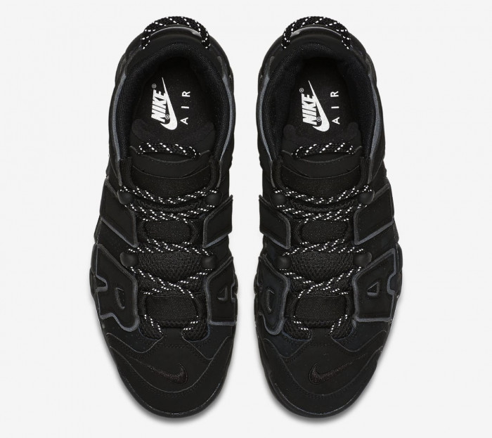 nike air more uptempo triple black 414962-004