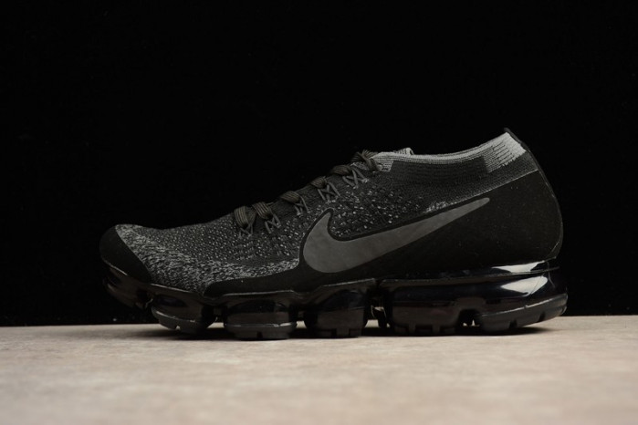 nikelab air vapormax flyknit "triple black" - 899473 003