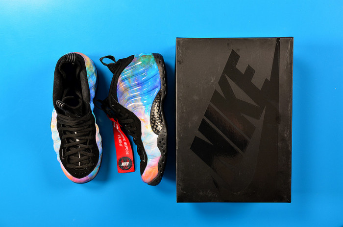 nike air foamposite one “big bang” orange/dark grey mens ar3771-800