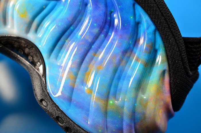 nike air foamposite one “big bang” orange/dark grey mens ar3771-800