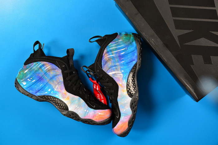 nike air foamposite one “big bang” orange/dark grey mens ar3771-800