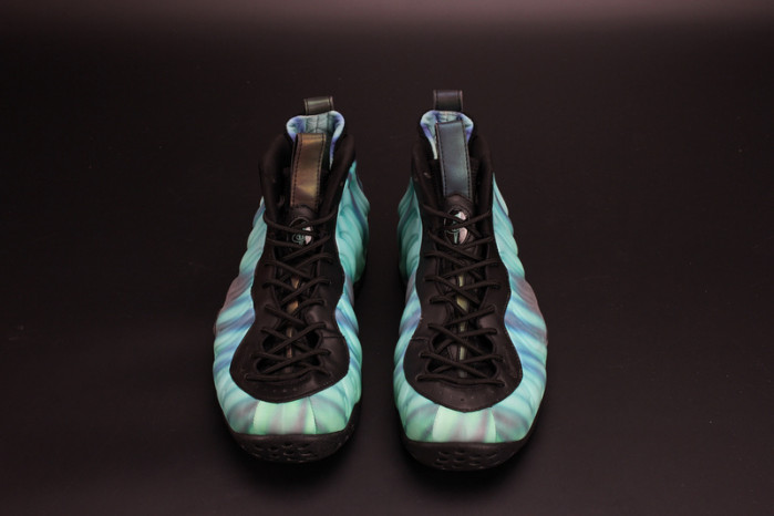 Nike Air Foamposite One “Northern Lights” Black/Green mens 840559-001