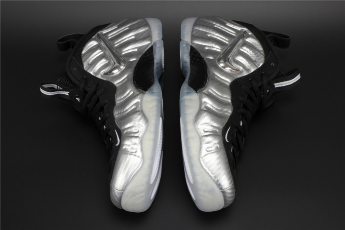 nike air foamposite pro prm “silver surfer” metallic silver mens 616750-004