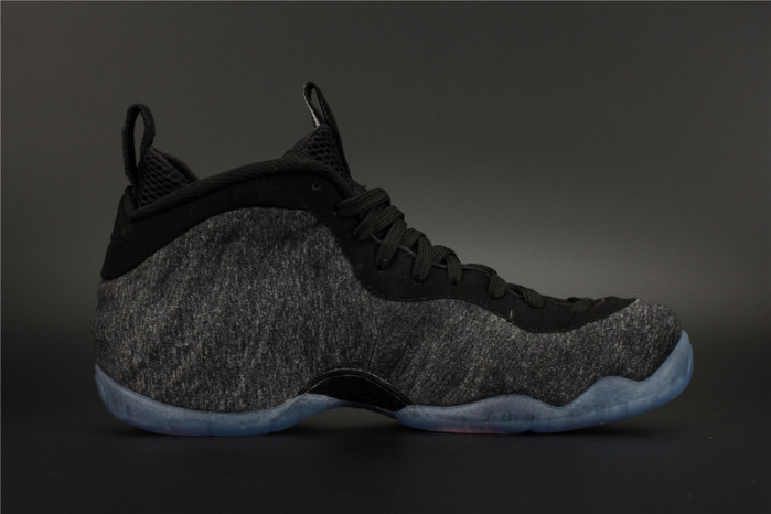 nike air foamposite pro "tech fleece" dark grey mens 624041-007