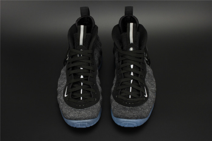 nike air foamposite pro "tech fleece" dark grey mens 624041-007