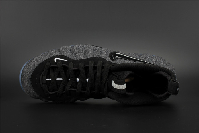 nike air foamposite pro "tech fleece" dark grey mens 624041-007