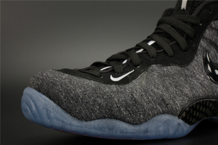 nike air foamposite pro "tech fleece" dark grey mens 624041-007
