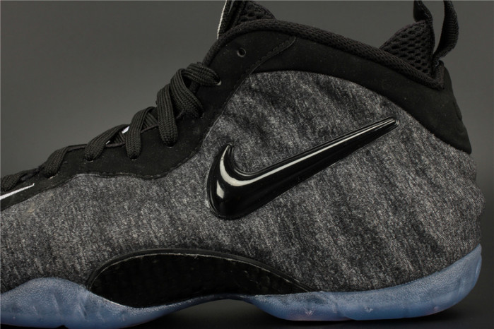 nike air foamposite pro "tech fleece" dark grey mens 624041-007