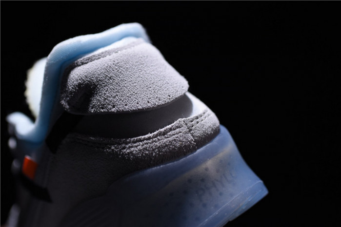 o-w x nike air max 90 sail muslin virgil abloh aa7293-100