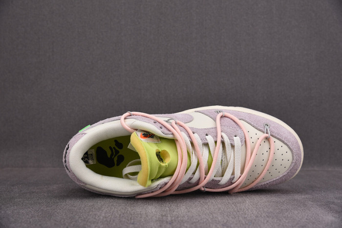 o-w x dunk low “12 of 50” dj0950-100