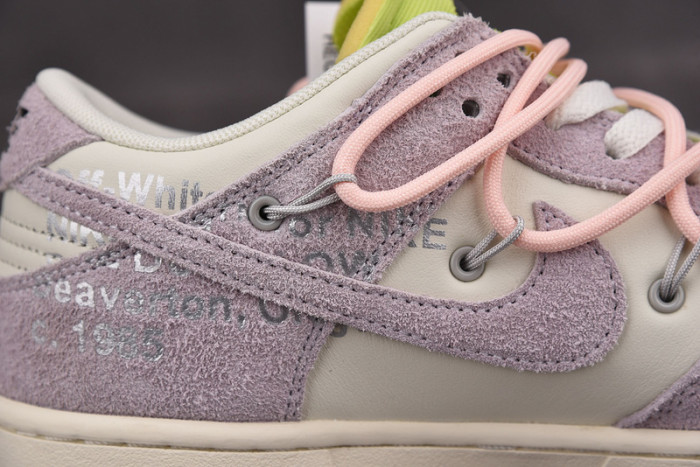 o-w x dunk low “12 of 50” dj0950-100