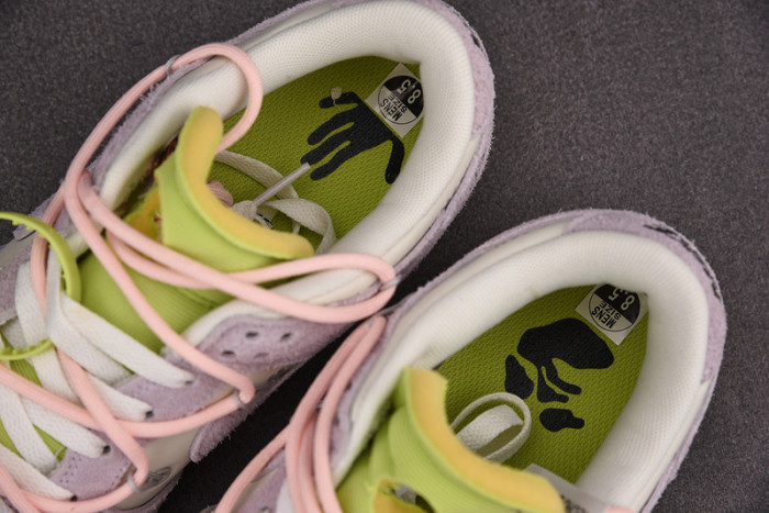 o-w x dunk low “12 of 50” dj0950-100