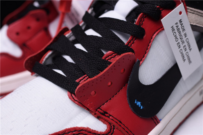 o-w air jordan 1 retro chicago the ten aa3834-101