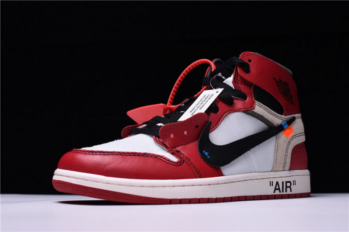 o-w air jordan 1 retro chicago the ten aa3834-101