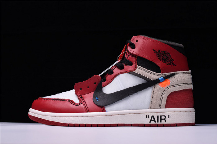 o-w air jordan 1 retro chicago the ten aa3834-101