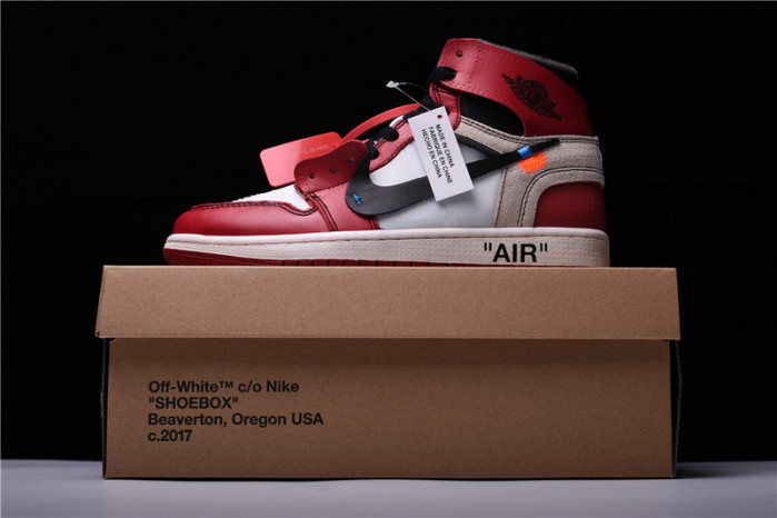 o-w air jordan 1 retro chicago the ten aa3834-101