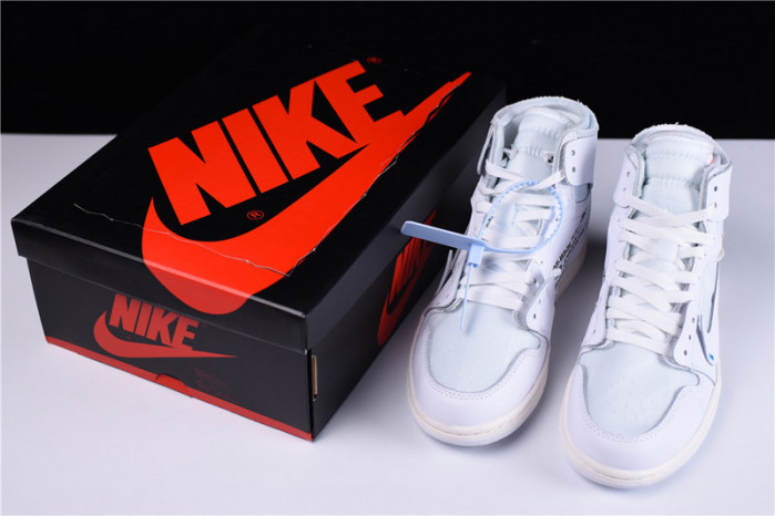 o-w air jordan 1 retro high white aq0818-100
