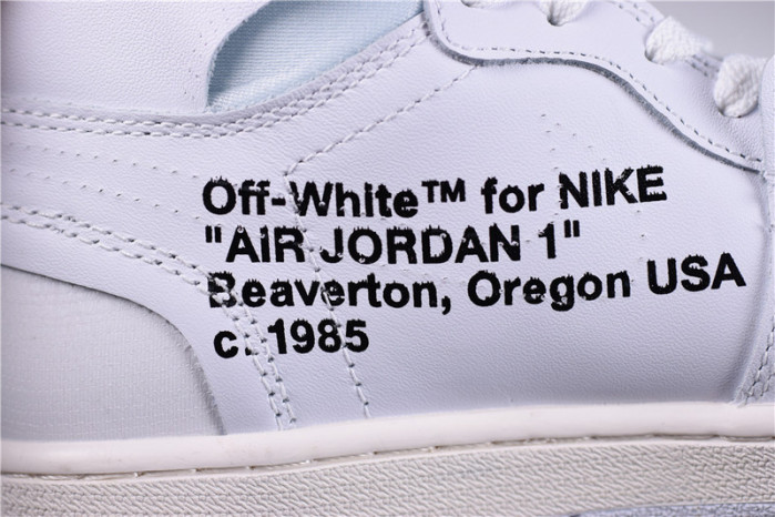 o-w air jordan 1 retro high white aq0818-100