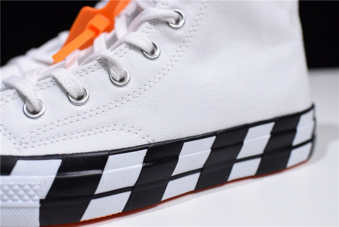 o-w x chuck 70 white converse - 163862c