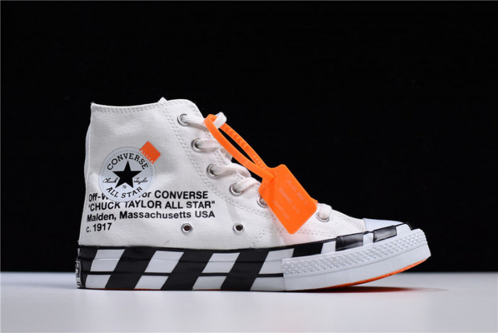 o-w x chuck 70 white converse - 163862c