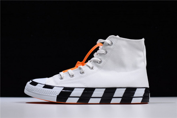 o-w x chuck 70 white converse - 163862c