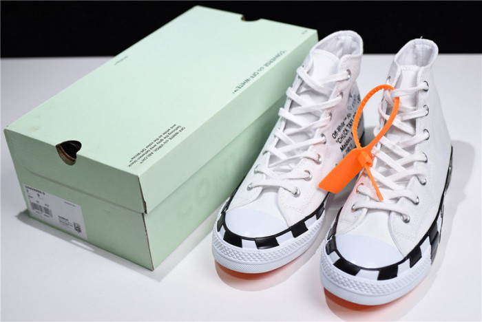 o-w x chuck 70 white converse - 163862c