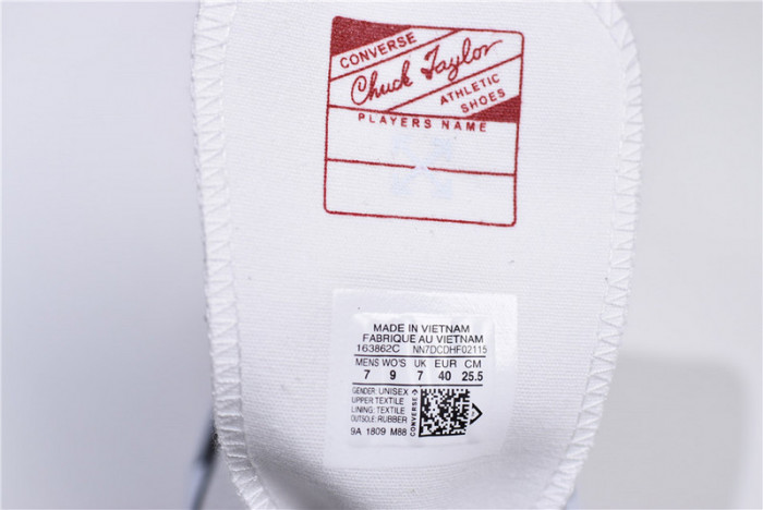 o-w x chuck 70 white converse - 163862c