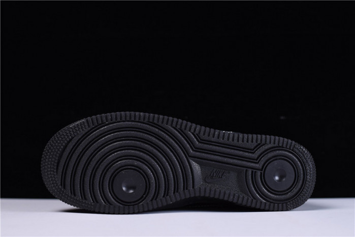 o-w x nike air force 1 07 low black av5210-001