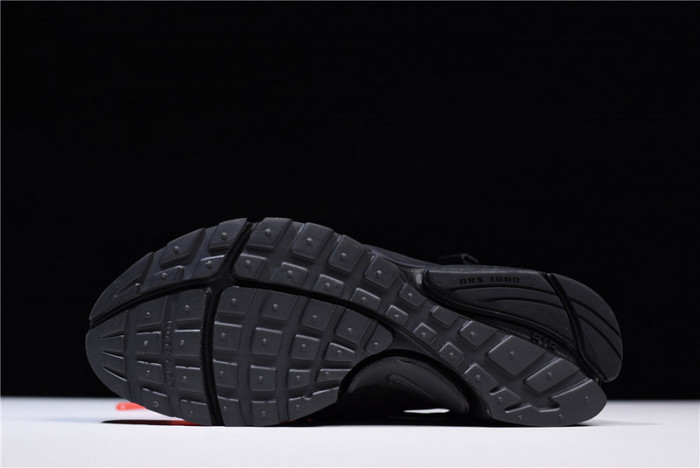 o-w x nike air presto black aa3830-002