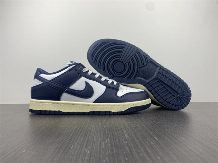 nike dunk low vintage navy- dd1503-115