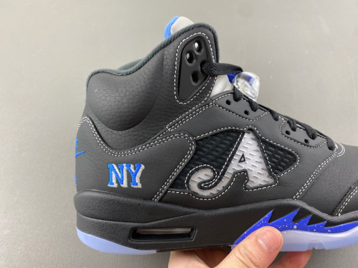 Awake NY x Air Jordan 5 “Racer Blue”-DV4982-004