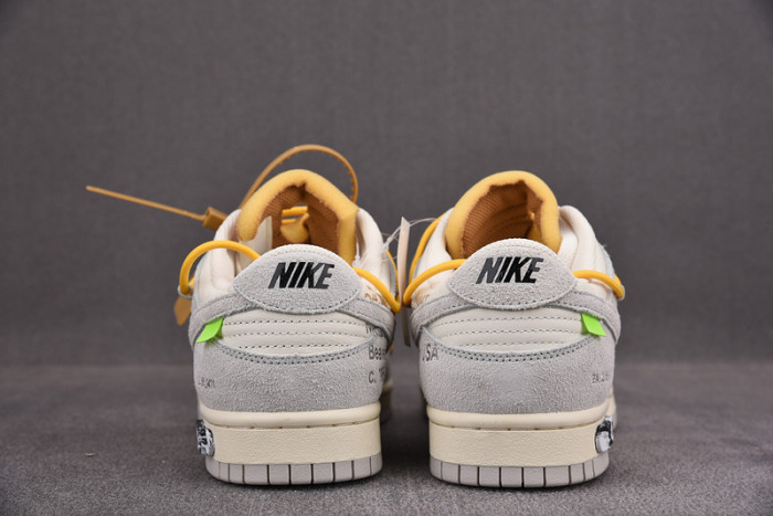 o-w x dunk low “39 of 50” dj0950-109