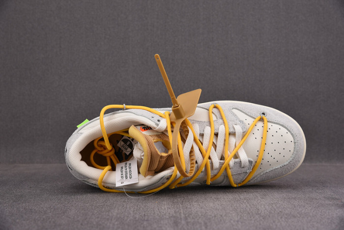 o-w x dunk low “39 of 50” dj0950-109