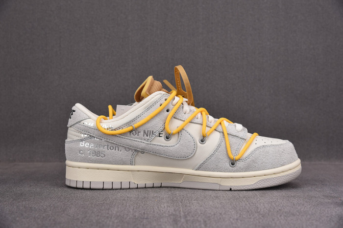 o-w x dunk low “39 of 50” dj0950-109