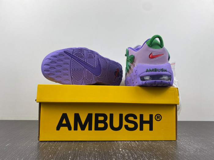 nike air more uptempo low ambush lilac-fb1299-500