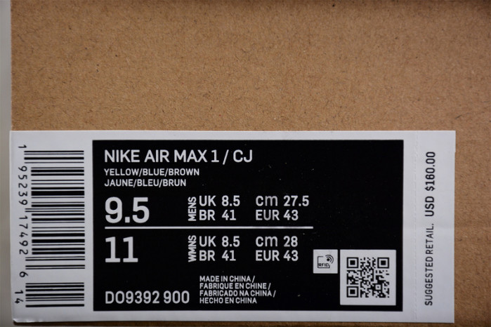 travis scott x nike air max-do9392-900