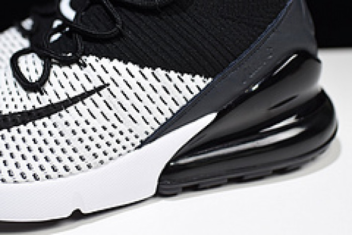 nike air max 270 flyknit “white/black” ao1023-100