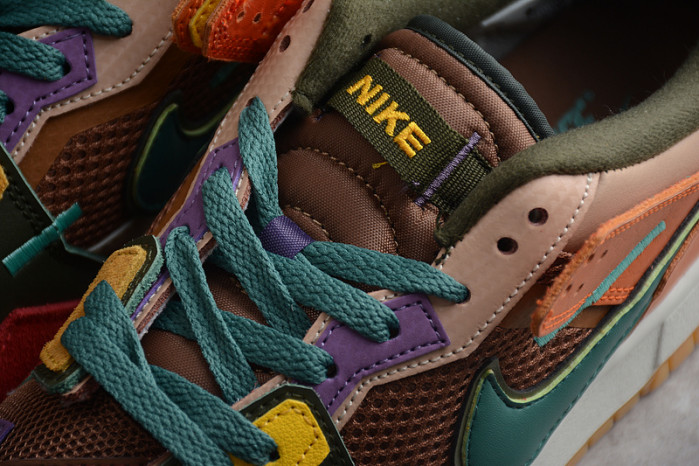 nike dunk low scrap archeo brown-dc9723-001