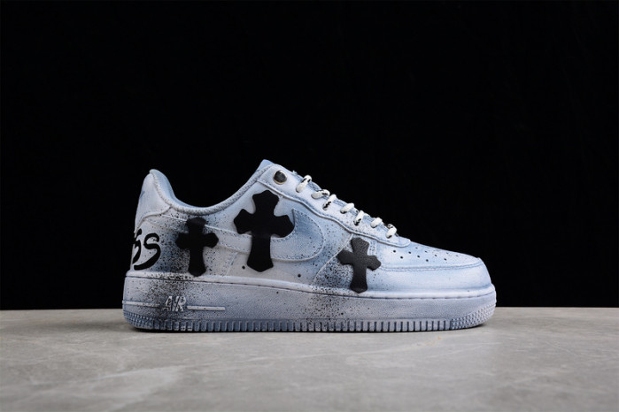 nike air force 1 chrome hearts-cw2288-111