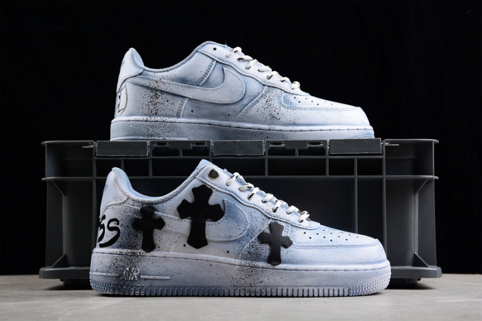 nike air force 1 chrome hearts-cw2288-111
