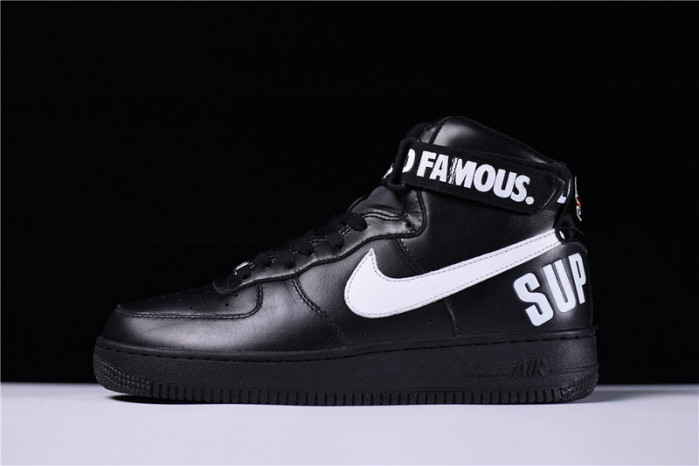 Supreme Nike Air Force 1 High SP Black DS F/W 698696-010